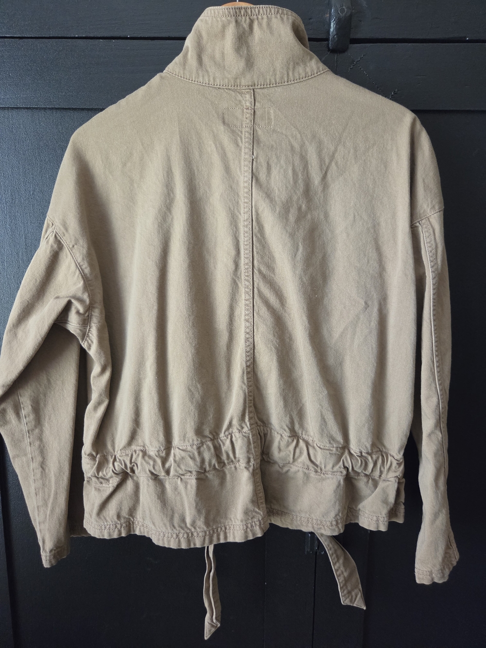 Time and Tru Women's Tan Utility Jacket ~ Size Large - Picture 6 of 9